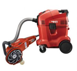 Шлифовальная машина Hilti DG 150 с пылесосом Hilti VC40